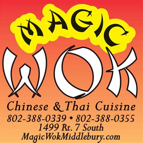 Magic wok middlebury